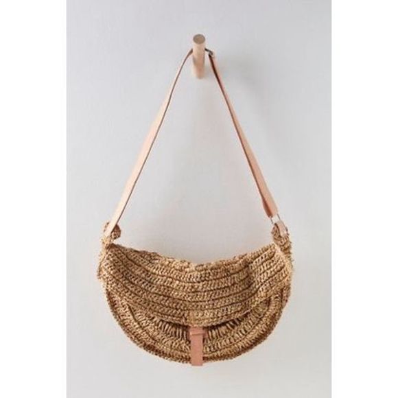 Free People Island Sun Straw Sling - Picture 1 of 9